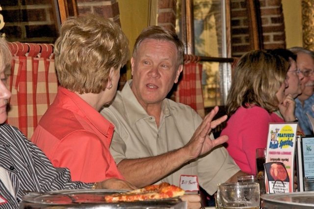 Bill Pratt at the Pasquales Dinner